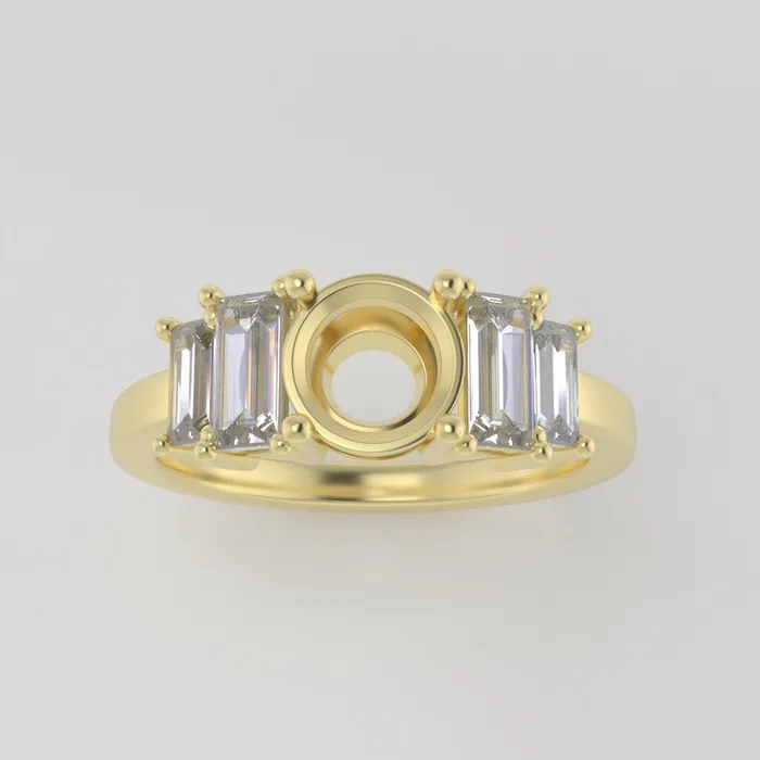 Rings VENVS The Portia 14k Yellow Size 8 Stone HX93 Fremont Ring Box Custom Engraving 0 Rings VENVS The Portia 14k Yellow Size 8 Stone HX93 Fremont Ring Box Custom Engraving 0
