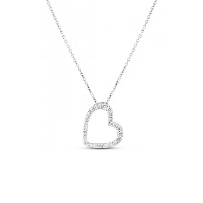 ROBERTO COIN Necklaces Open Heart Pendant Necklace