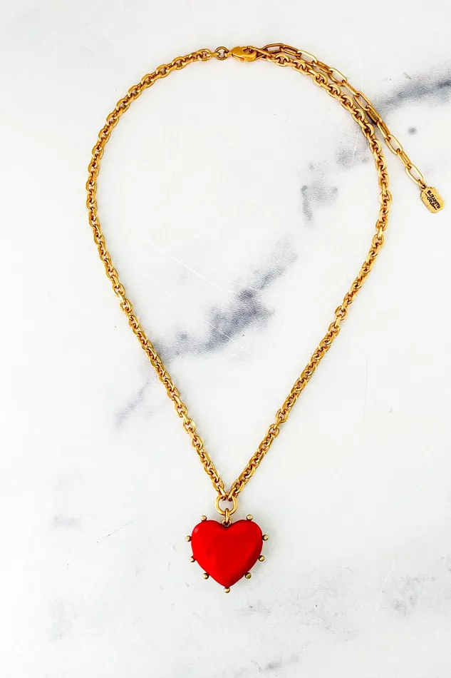Ruby Necklace Elizabeth Cole Jewelry Necklaces