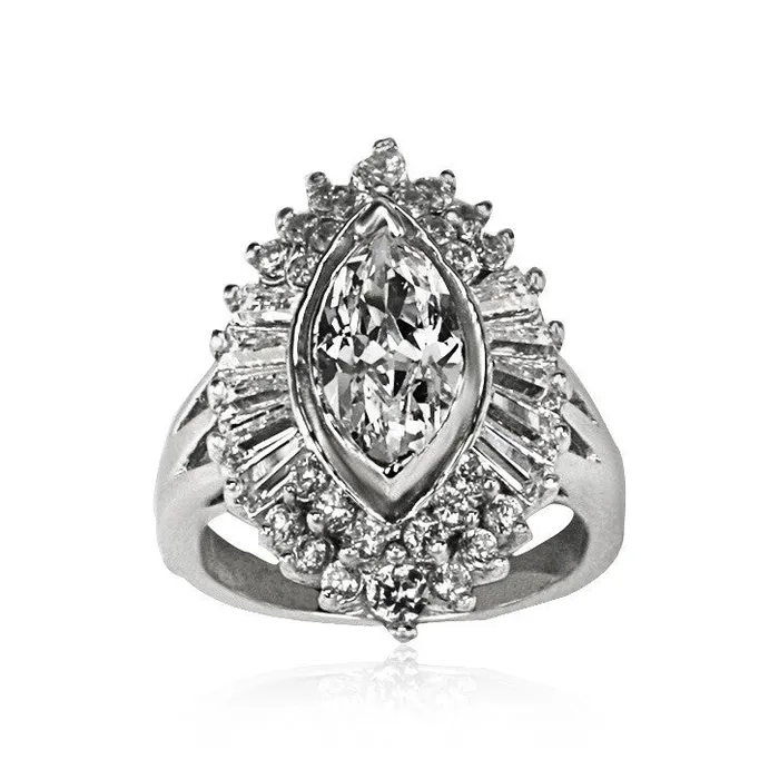 RZ8125 CZ Ring Teeda Rings