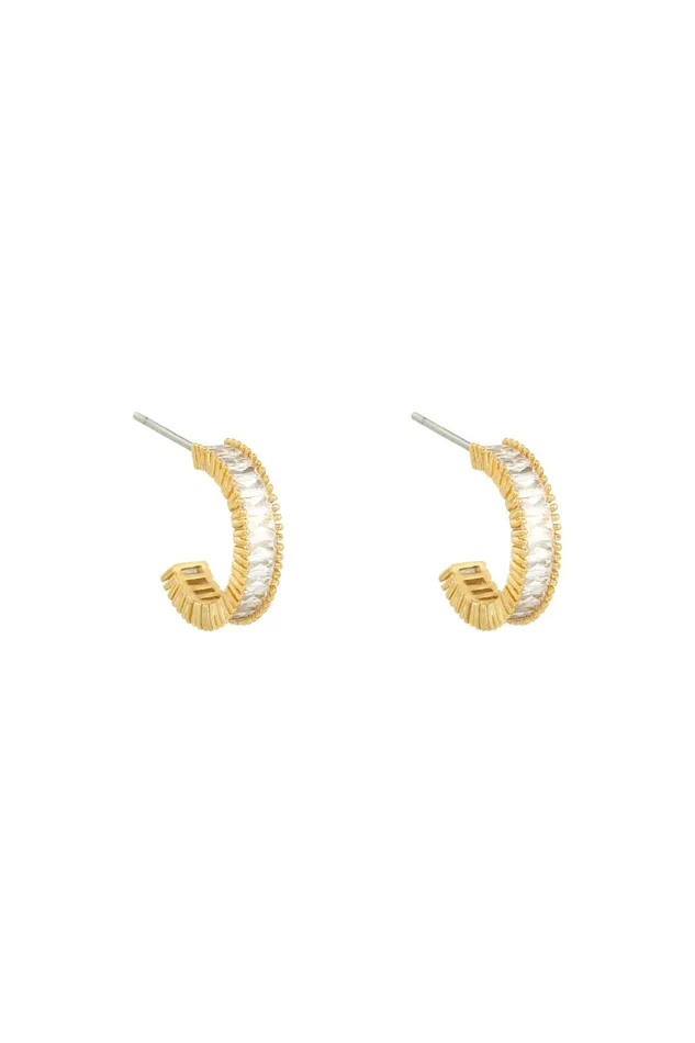 Seola Jewelry Earrings Classic Crystal Earrings