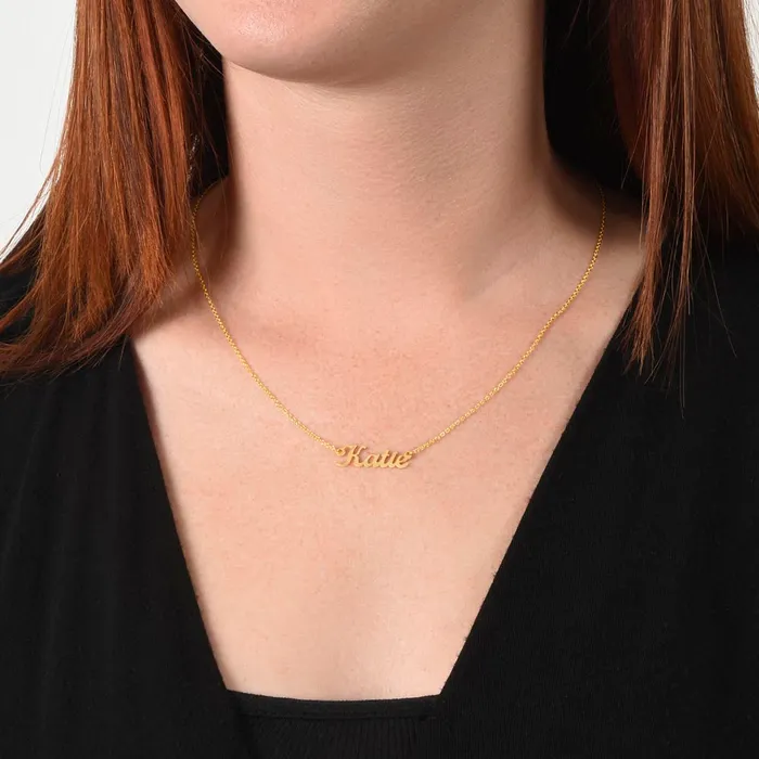 ShineOn Fulfillment Necklaces 40th Birthday Gift For Her Name Necklace Gift For A 40 Year Olds Birthday The Perfect Personalized Present