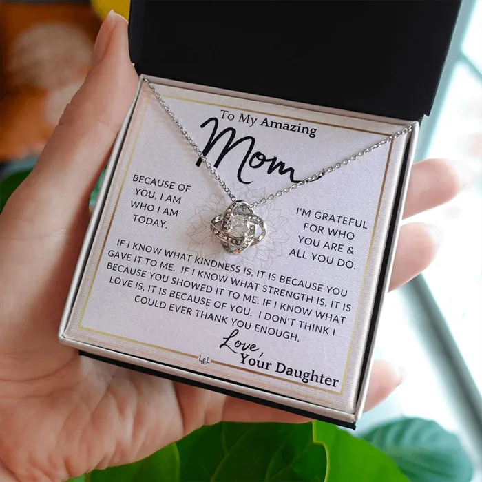 ShineOn Fulfillment Necklaces Gift for Mom All You Do To My Mother From Daughter A Beautiful Womens Pendant Necklace Great For Mothers Day Christmas or Her Birthday