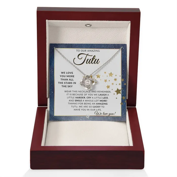 ShineOn Fulfillment Necklaces Our Tutu Gift Meaningful Necklace Great For Mothers Day Christmas Her Birthday Or As An Encouragement Gift