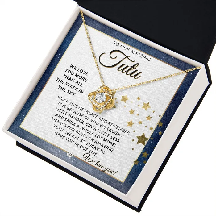 ShineOn Fulfillment Necklaces Our Tutu Gift Meaningful Necklace Great For Mothers Day Christmas Her Birthday Or As An Encouragement Gift