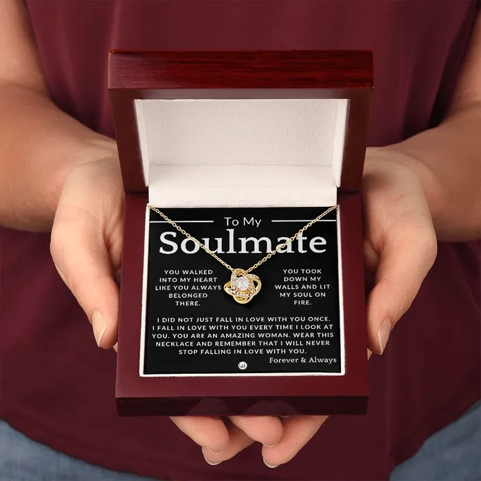 ShineOn Fulfillment Necklaces You Walked Into My Heart A Sentimental Romantic Gift for Her