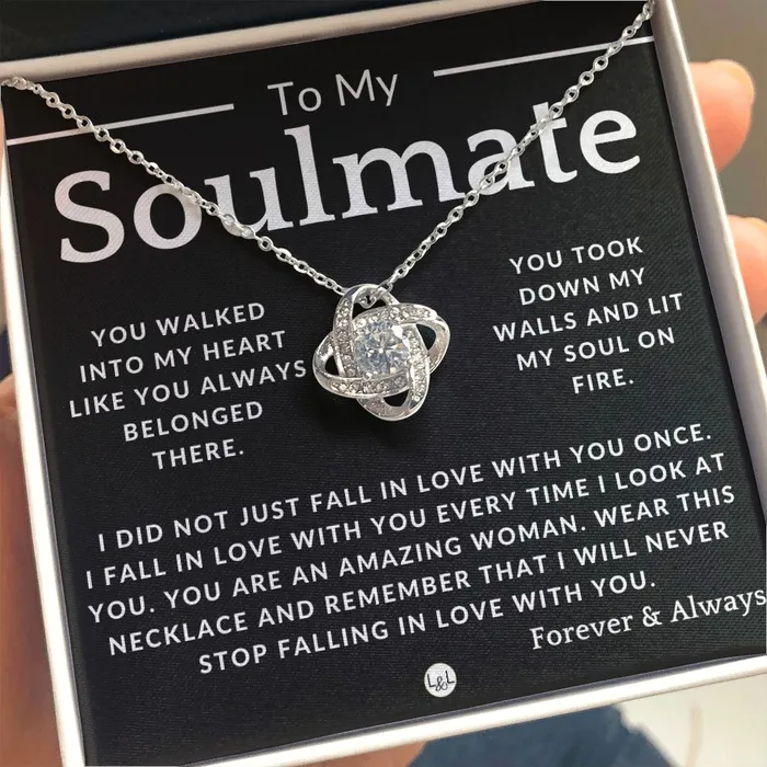 ShineOn Fulfillment Necklaces You Walked Into My Heart A Sentimental Romantic Gift for Her