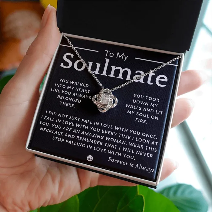 ShineOn Fulfillment Necklaces You Walked Into My Heart A Sentimental Romantic Gift for Her