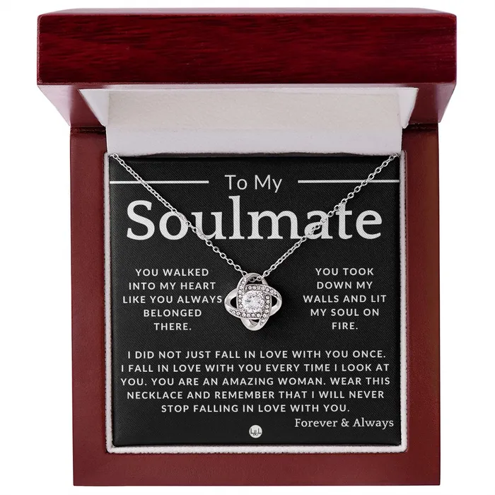ShineOn Fulfillment Necklaces You Walked Into My Heart A Sentimental Romantic Gift for Her
