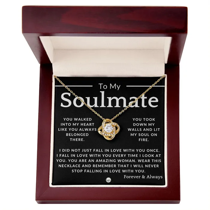 ShineOn Fulfillment Necklaces You Walked Into My Heart A Sentimental Romantic Gift for Her
