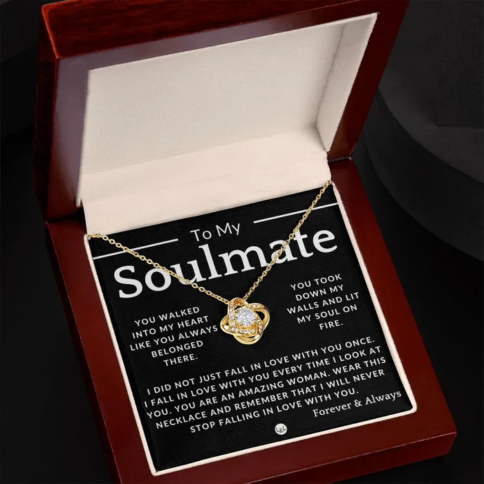 ShineOn Fulfillment Necklaces You Walked Into My Heart A Sentimental Romantic Gift for Her