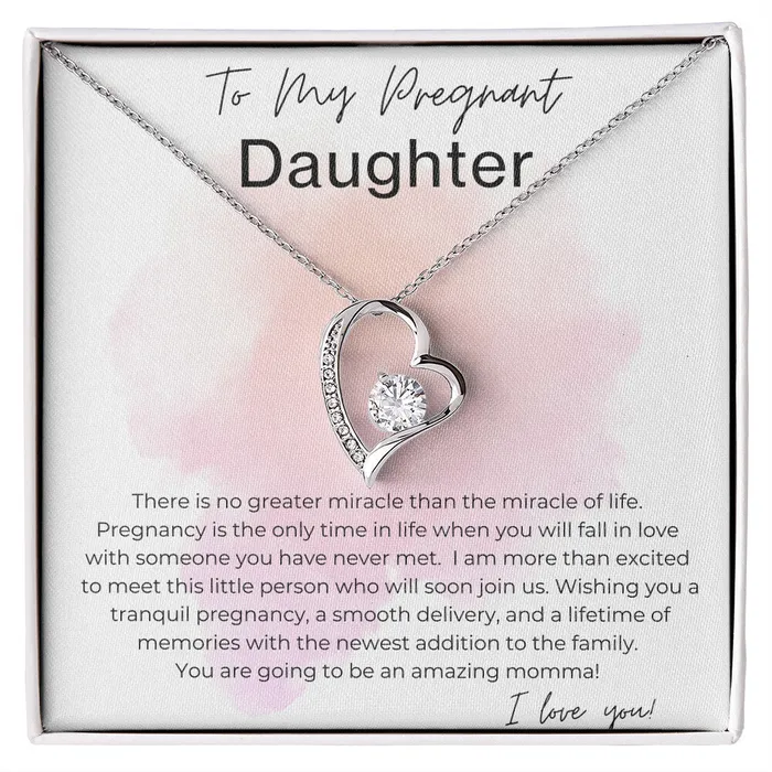 ShineOn Fulfillment Necklaces You will be an Amazing Momma Gift for Pregnant Daughter Heart Pendant Necklace ShineOn Fulfillment Necklaces You will be an Amazing Momma Gift for Pregnant Daughter Heart Pendant Necklace