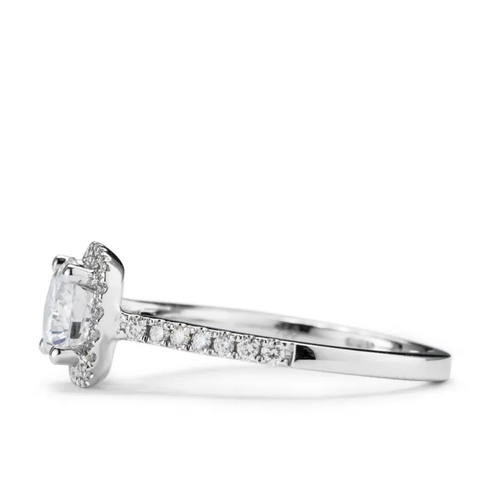 Sofia Halo Engagement Ring Diadori Rings Sofia Halo Engagement Ring Diadori Rings