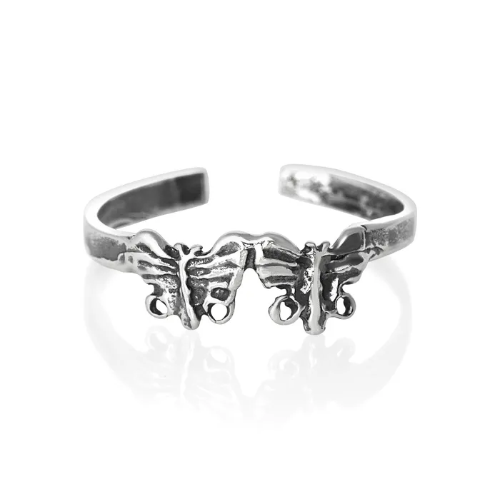 Teeda Rings TR1670 Butterflies Toe Ring