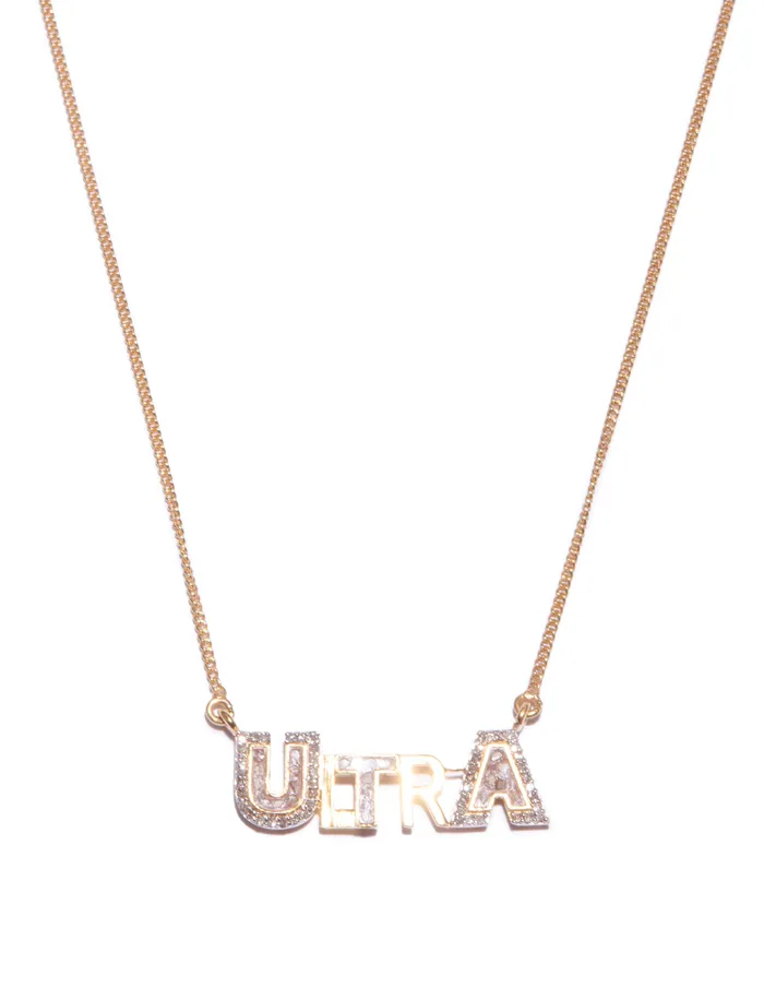 Ultra Gold Vermeil Pendant Necklace Shana Gulati Necklaces