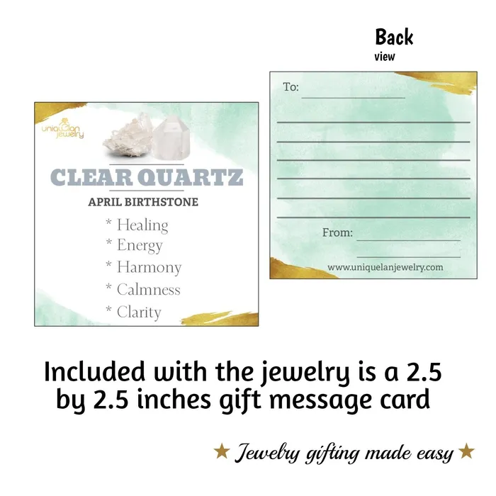 Uniquelan Jewelry Earrings Raw Clear Quartz Drop Earrings Uniquelan Jewelry Earrings Raw Clear Quartz Drop Earrings
