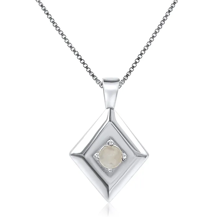 Uniquelan Jewelry Necklaces Natural Moonstone Pendant Necklace Uniquelan Jewelry Necklaces Natural Moonstone Pendant Necklace