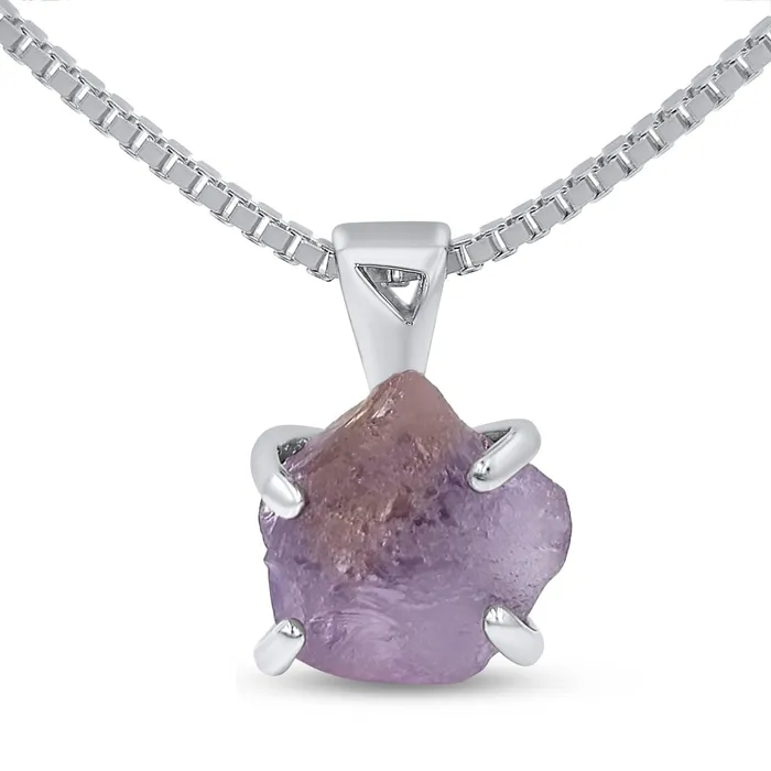 Uniquelan Jewelry Necklaces Raw Ametrine Pendant Necklace Uniquelan Jewelry Necklaces Raw Ametrine Pendant Necklace