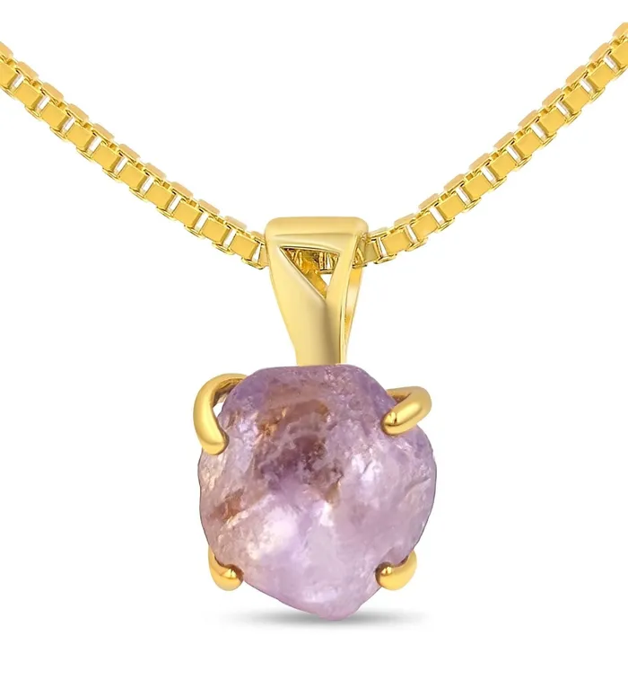Uniquelan Jewelry Necklaces Raw Ametrine Pendant Necklace Uniquelan Jewelry Necklaces Raw Ametrine Pendant Necklace