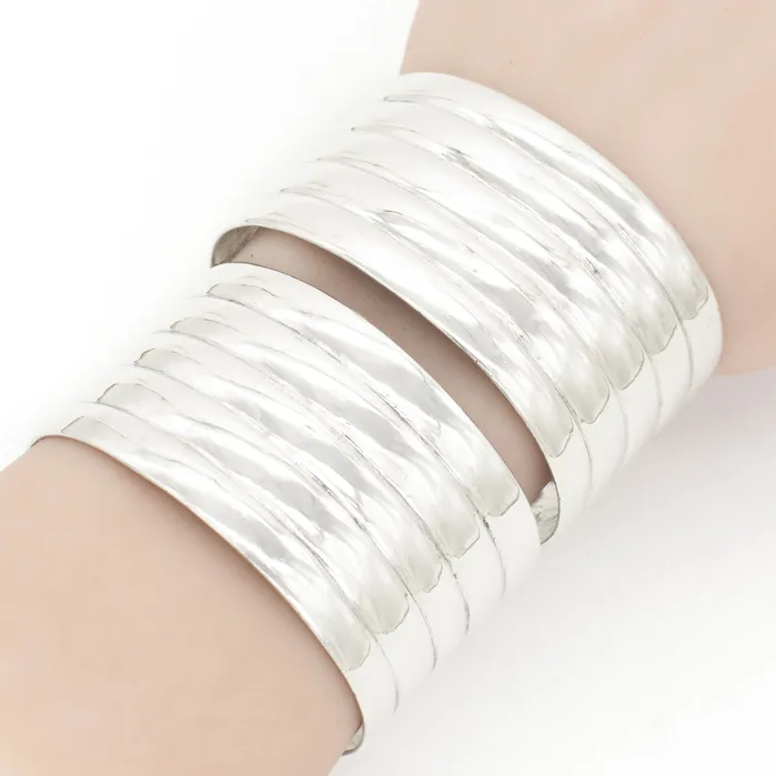 United Indian Traders Assoc 21 Julian Gans Sterling Silver Cuff Bracelets Set Crown Jewels Coin Rings