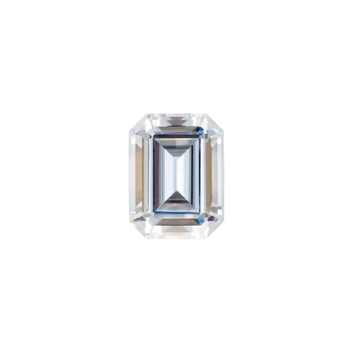 VENVS Rings The Aurora 14k White Size 75 Stone Moissanite Emerald 8x6mm Rainforest Ring Box Custom Engraving 0 VENVS Rings The Aurora 14k White Size 75 Stone Moissanite Emerald 8x6mm Rainforest Ring Box Custom Engraving 0