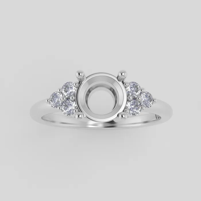 VENVS Rings The Calisto 14k White Size 55 Stone SA20 Sand Dune Ring Box Custom Engraving C K 75 VENVS Rings The Calisto 14k White Size 55 Stone SA20 Sand Dune Ring Box Custom Engraving C K 75