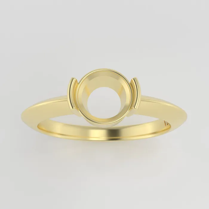 VENVS Rings The Lyra 14k Yellow Size 7 Stone KT47 Pink Ring Box Custom Engraving 0 VENVS Rings The Lyra 14k Yellow Size 7 Stone KT47 Pink Ring Box Custom Engraving 0