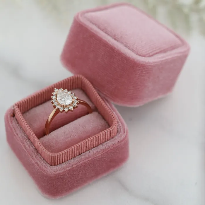 VENVS Rings The Lyra 14k Yellow Size 7 Stone KT47 Pink Ring Box Custom Engraving 0 VENVS Rings The Lyra 14k Yellow Size 7 Stone KT47 Pink Ring Box Custom Engraving 0