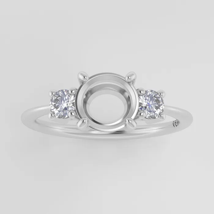 VENVS The Orion 18k White Size 13 Stone MSA7 Cinque Ring Box Custom Engraving 0 Rings VENVS The Orion 18k White Size 13 Stone MSA7 Cinque Ring Box Custom Engraving 0 Rings