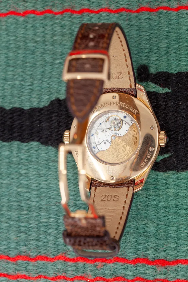Watches Crown Jewels Coin PreOwned Girard Perregaux World Timer Watch