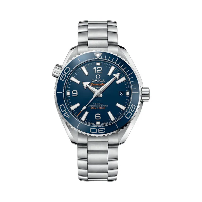 Watches Seamaster Planet Ocean 600M CoAxial Master Chronometer Blue Dial Watch 395mm OMEGA