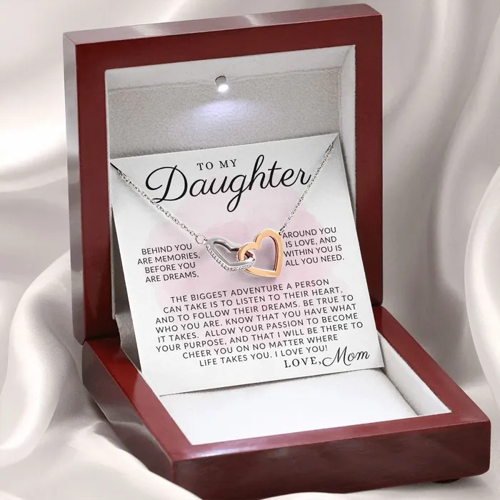 You Got What It Takes To My Daughter From Mom Mother to Daughter Necklace Christmas Gifts Birthday Present Graduation Gift Valentines Day ShineOn Fulfillment Necklaces